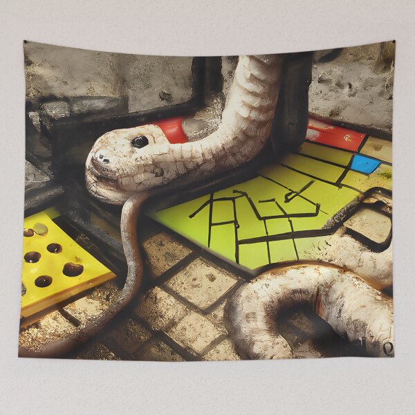 Item preview, Underground Snakes and Ladders designed and sold by BizarreTherapy.