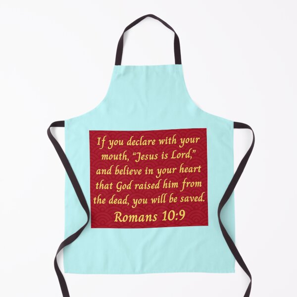 Item preview, Bible Verse Romans 10:9 designed and sold by Prayingwarrior.