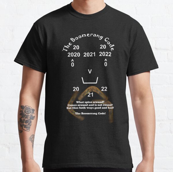 Boomerang Code Combined Image Classic T-Shirt