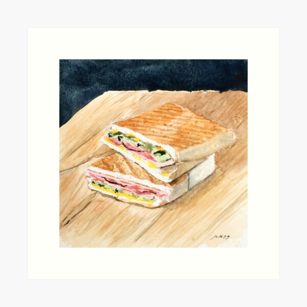 Cuban Sandwich Art Print