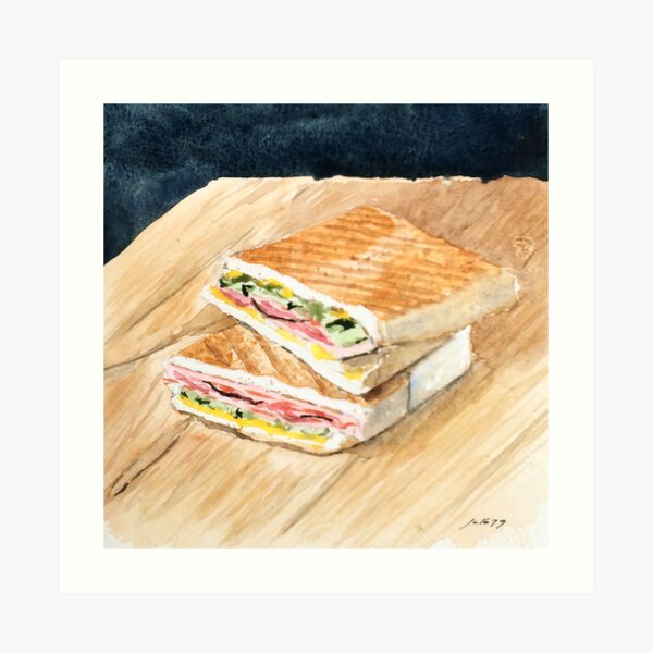 Cuban Sandwich Art Print