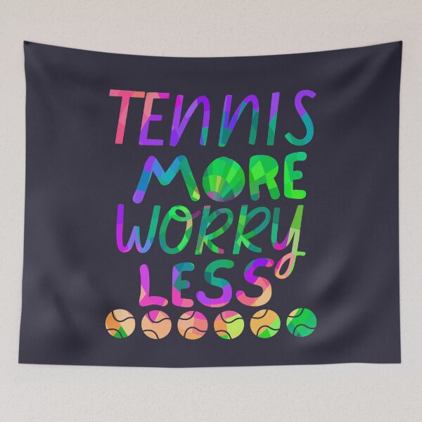 Item preview, Tennis More Worry Less designed and sold by SunfullyYours.