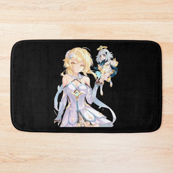 Item preview, Cute Traveler And Paimon  - Genshin Impact designed and sold by GenshinImpact ⭐⭐⭐⭐⭐.