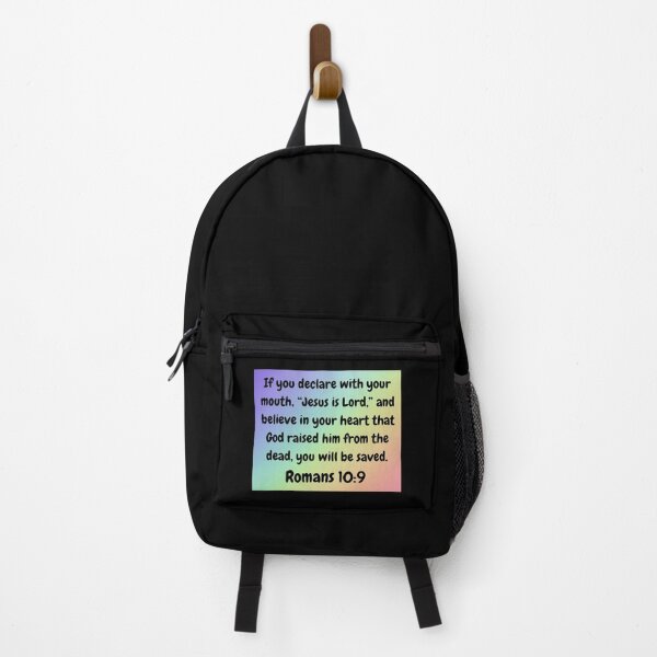 Item preview, Bible Verse Romans 10:9 designed and sold by Prayingwarrior.