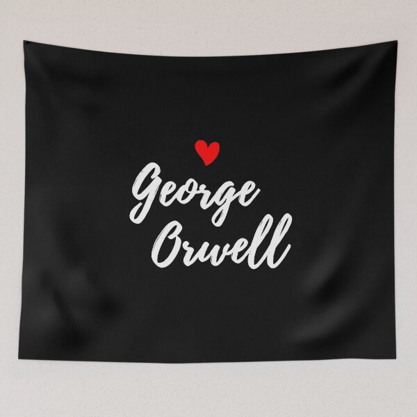 Item preview, I Love George Orwell designed and sold by BeakHouse.