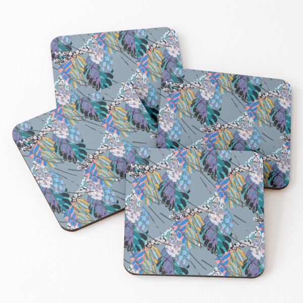 Item preview, Blue and Purple Art Deco Vintage Art Pattern designed and sold by Jaydee001.