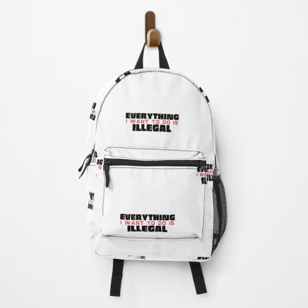 Item preview, Everything I Want To Do Is Illegal designed and sold by BookOfE.