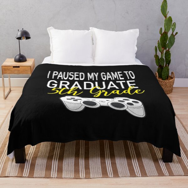 Item preview, i paused my game to graduate 5 th grade designed and sold by karim82.