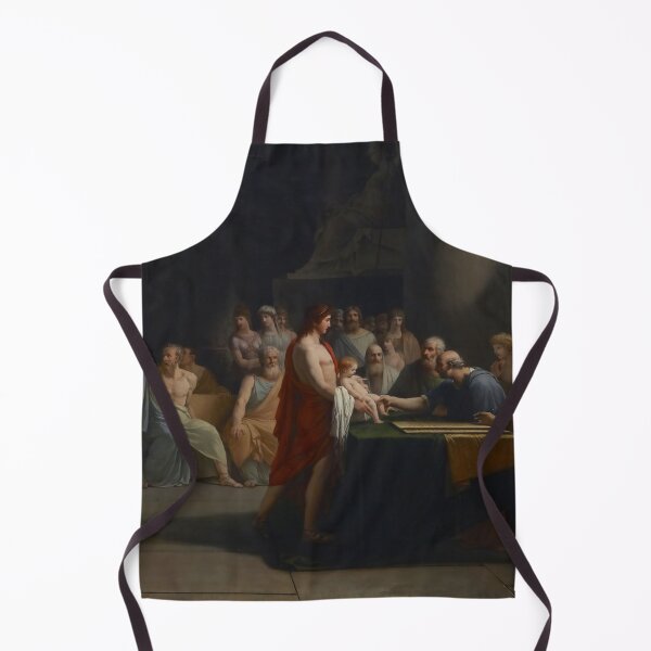 Item preview, Newborn Spartan examined by elders in Ancient Greece designed and sold by ClassicalGreece.