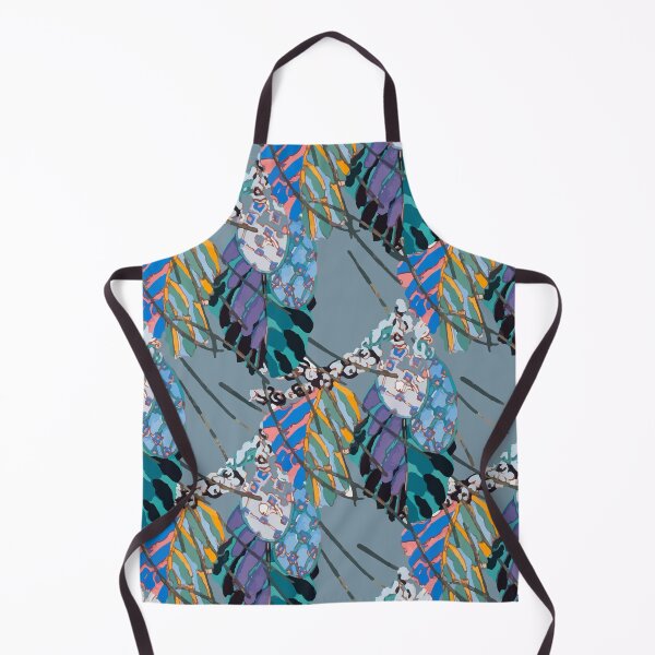 Item preview, Blue and Purple Art Deco Vintage Art Pattern designed and sold by Jaydee001.