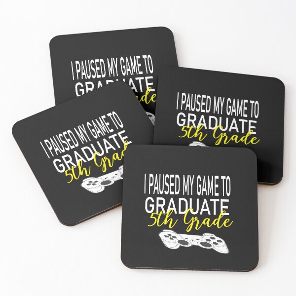 Item preview, i paused my game to graduate 5 th grade designed and sold by karim82.