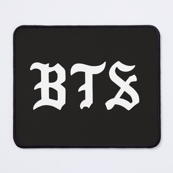 Item preview, BTS in Pablo-style typography - dark background designed and sold by shopnojams.