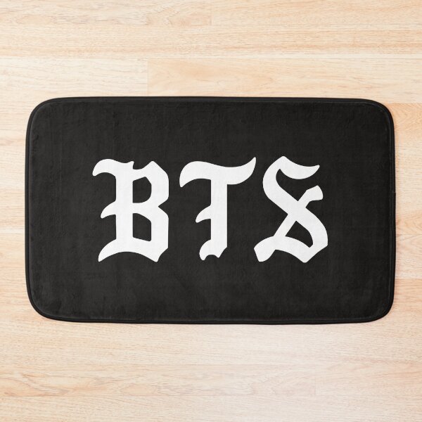 Item preview, BTS in Pablo-style typography - dark background designed and sold by shopnojams.