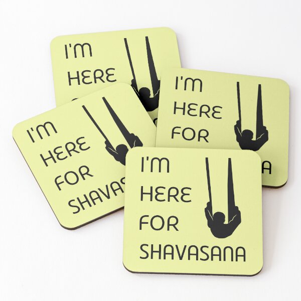 Item preview, I'm here for Shavasana Aerial Yoga designed and sold by trendingatees.