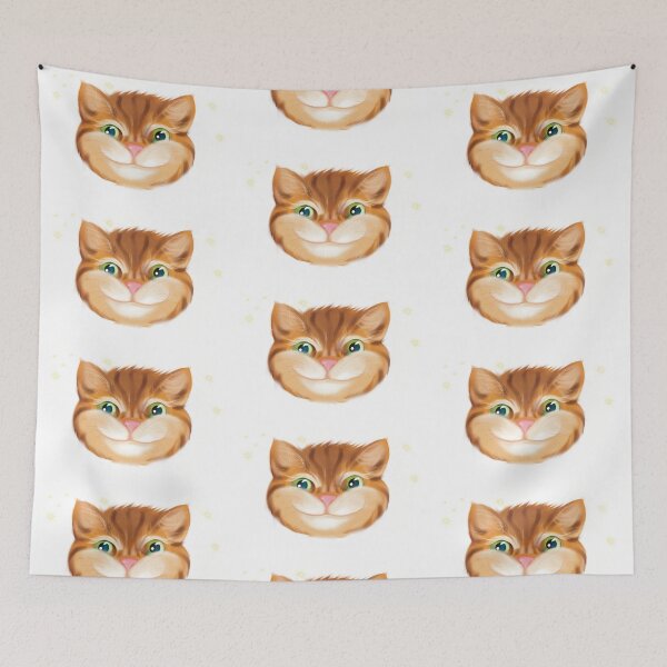 Item preview, cheerful red cat, muzzle designed and sold by sonaadalian.