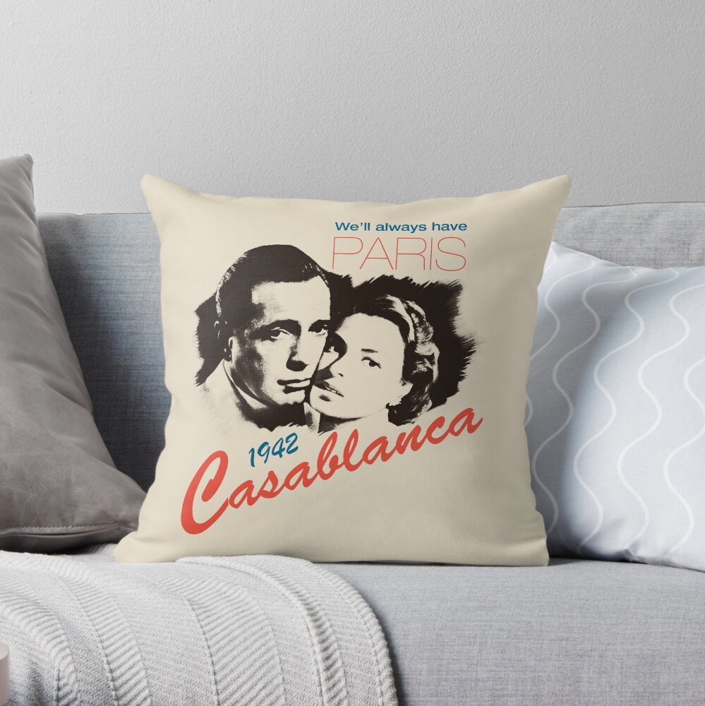 Casablanca Throw Pillow