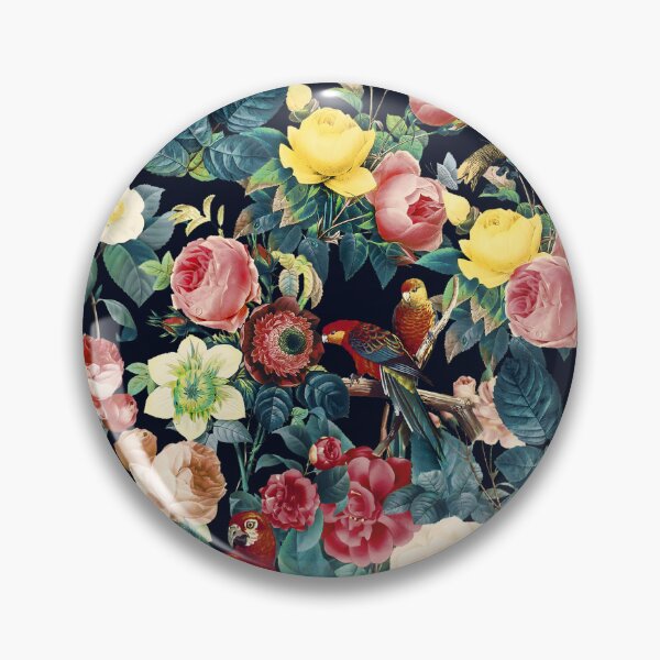 Item preview, Floral and Birds Pattern designed and sold by Burcu Korkmazyurek.