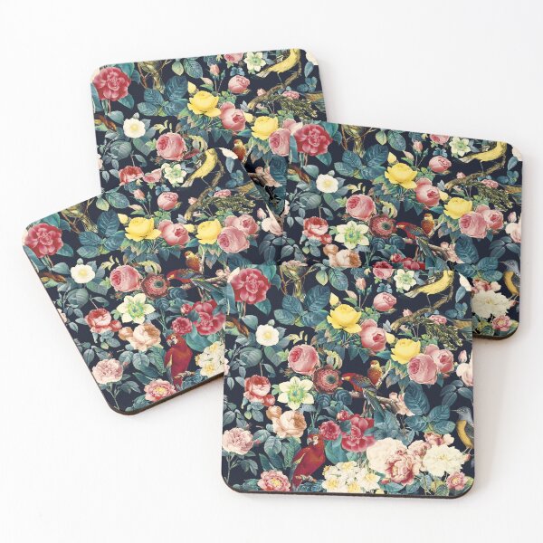 Item preview, Floral and Birds Pattern designed and sold by Burcu Korkmazyurek.