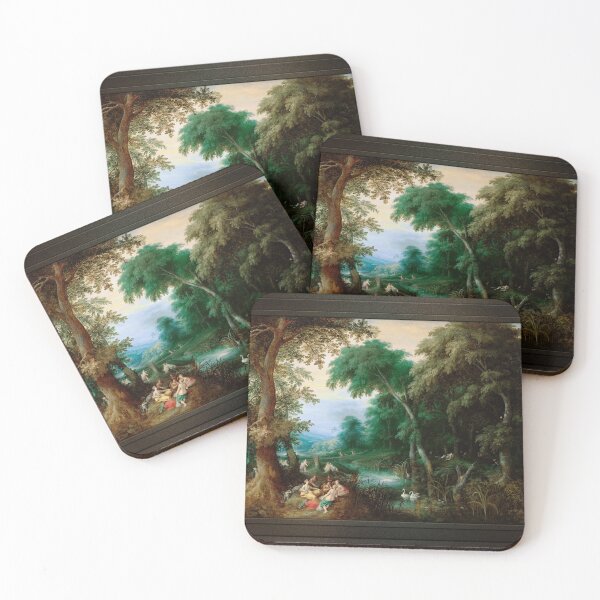 Item preview, Diana and Her Nymphs by Francken and Keirincx Remastered Xzendor7 Classical Art Old Masters Reproductions designed and sold by Xzendor7 Digital Art Creations.