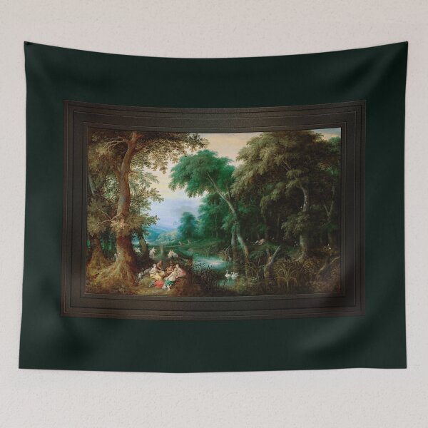 Item preview, Diana and Her Nymphs by Francken and Keirincx Remastered Xzendor7 Classical Art Old Masters Reproductions designed and sold by Xzendor7 Digital Art Creations.