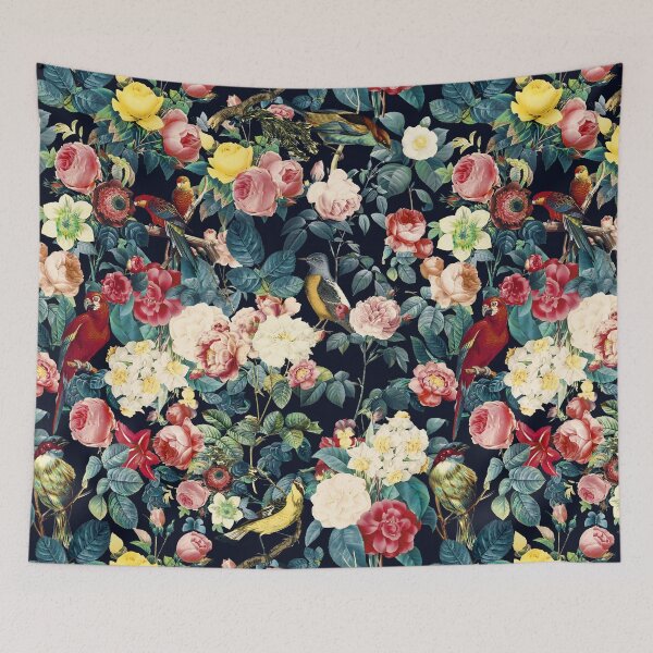 Item preview, Floral and Birds Pattern designed and sold by Burcu Korkmazyurek.