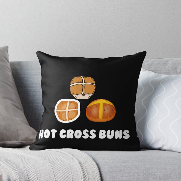 Item preview, funny hot cross buns  designed and sold by beautifulworld9.