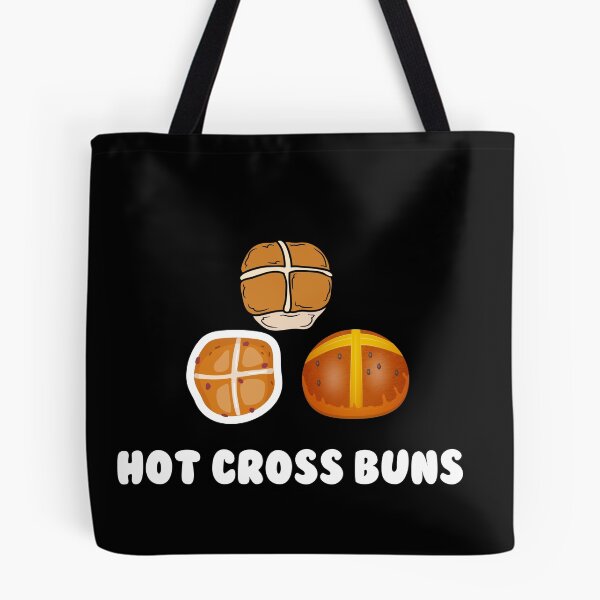 Item preview, funny hot cross buns  designed and sold by beautifulworld9.