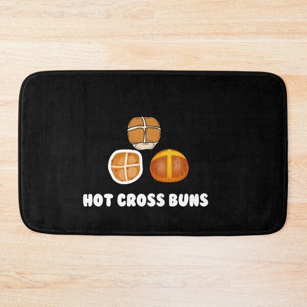 Item preview, funny hot cross buns  designed and sold by beautifulworld9.