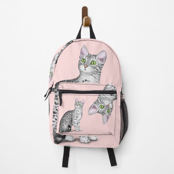 Item preview, Egyptian Mau (Pink Background) designed and sold by illucalliart.