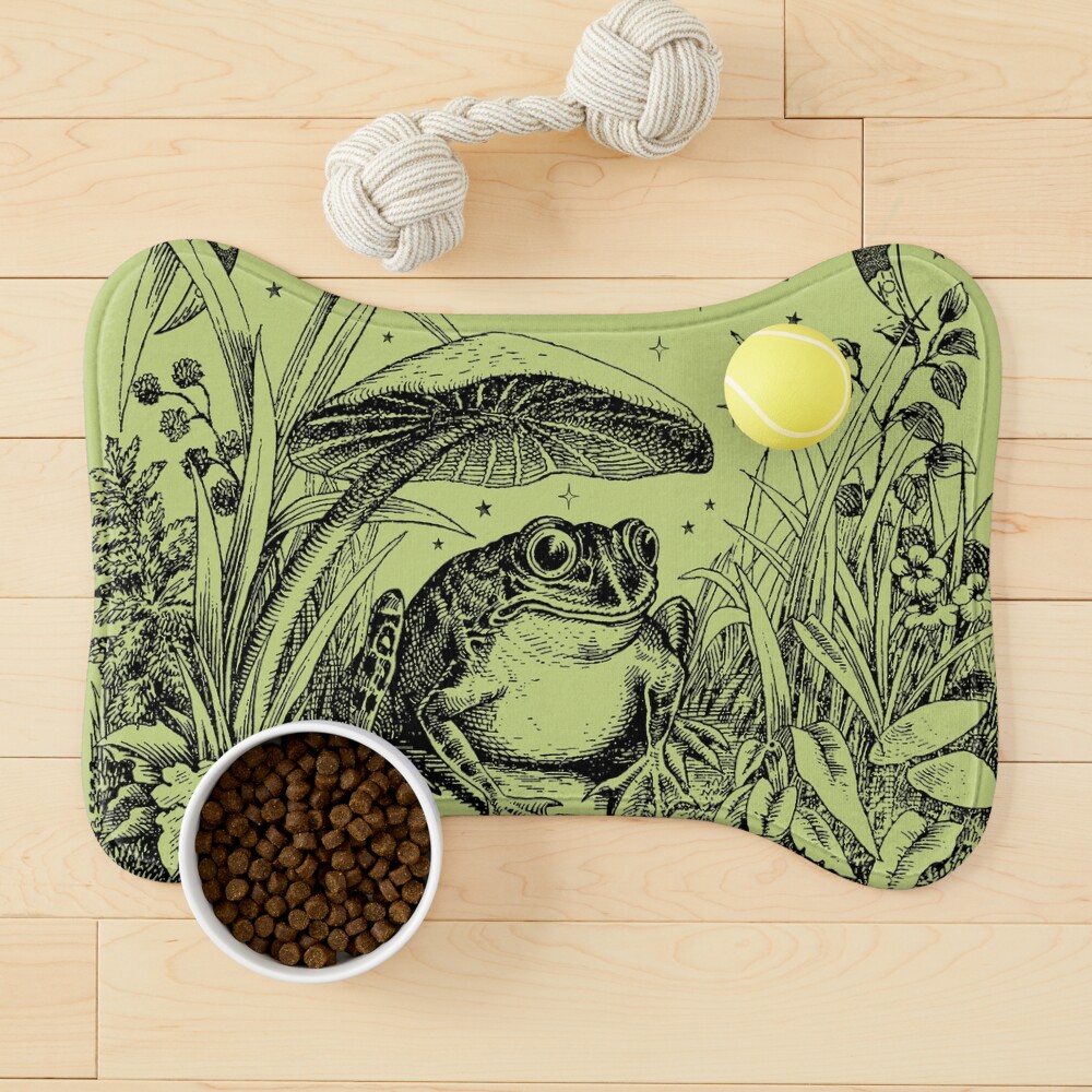 Item preview, Dog Mat designed and sold by MinistryOfFrogs.