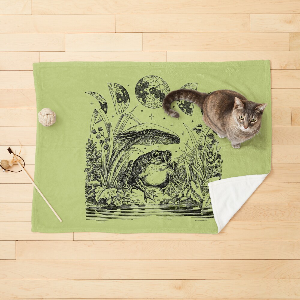 Item preview, Pet Blanket designed and sold by MinistryOfFrogs.