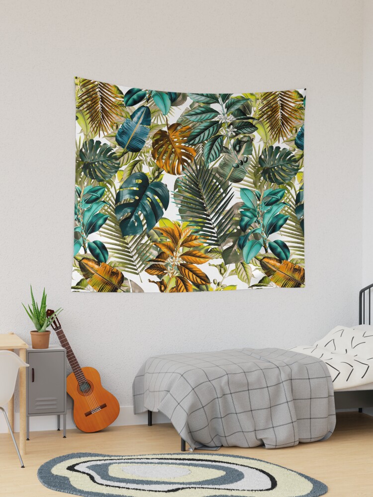 Thumbnail 1 of 3, Tapestry, Tropical Garden IV designed and sold by burcukyurek.