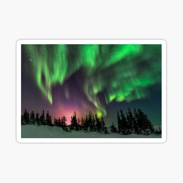 Northern Lights Stickers for Sale