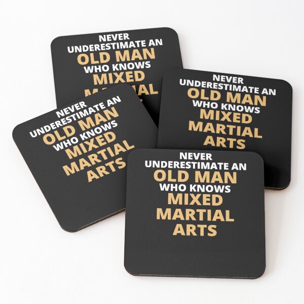 Item preview, Never Underestimate An Old Man Who Knows Mixed Martial Arts designed and sold by clickmostro.