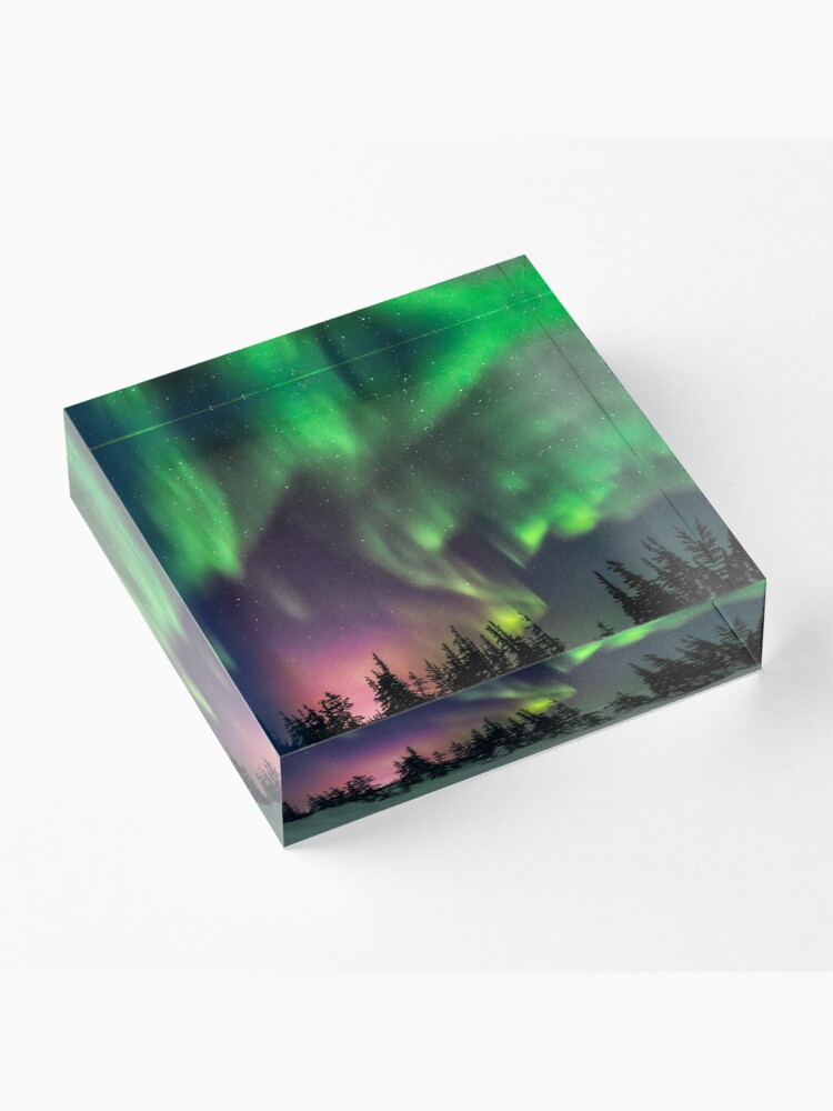 Alternate view of Aurora Acrylic Block