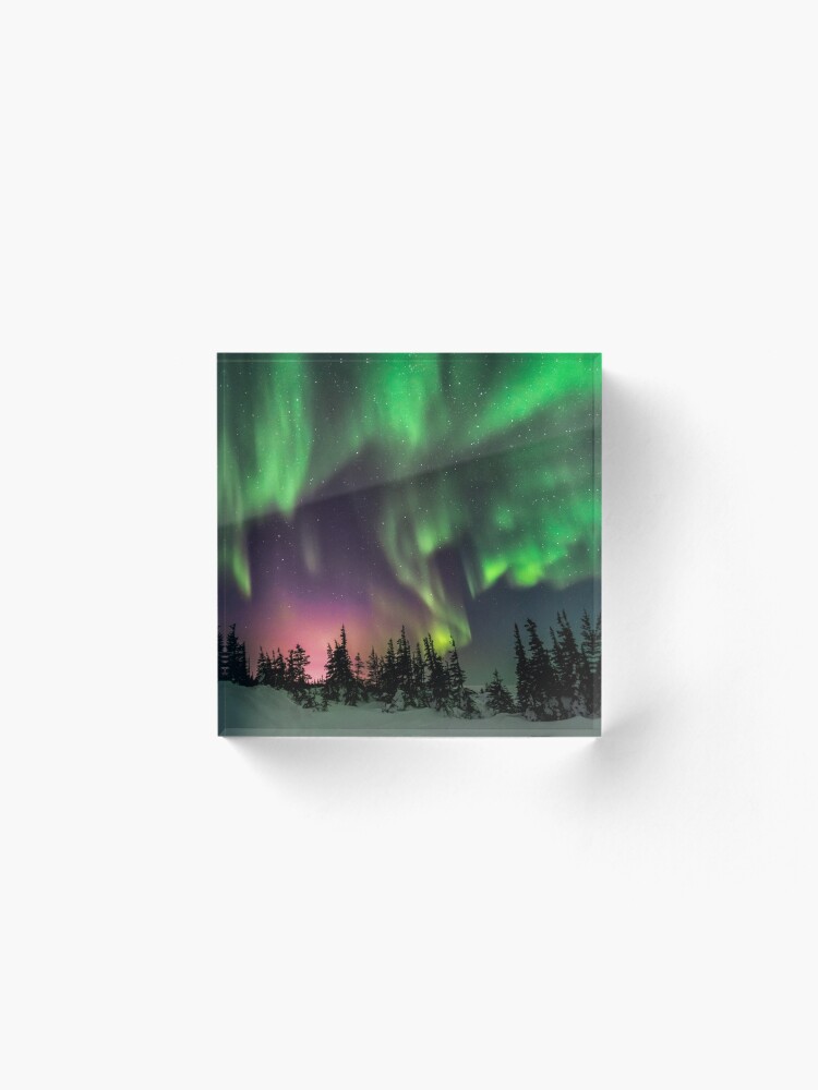 Alternate view of Aurora Acrylic Block