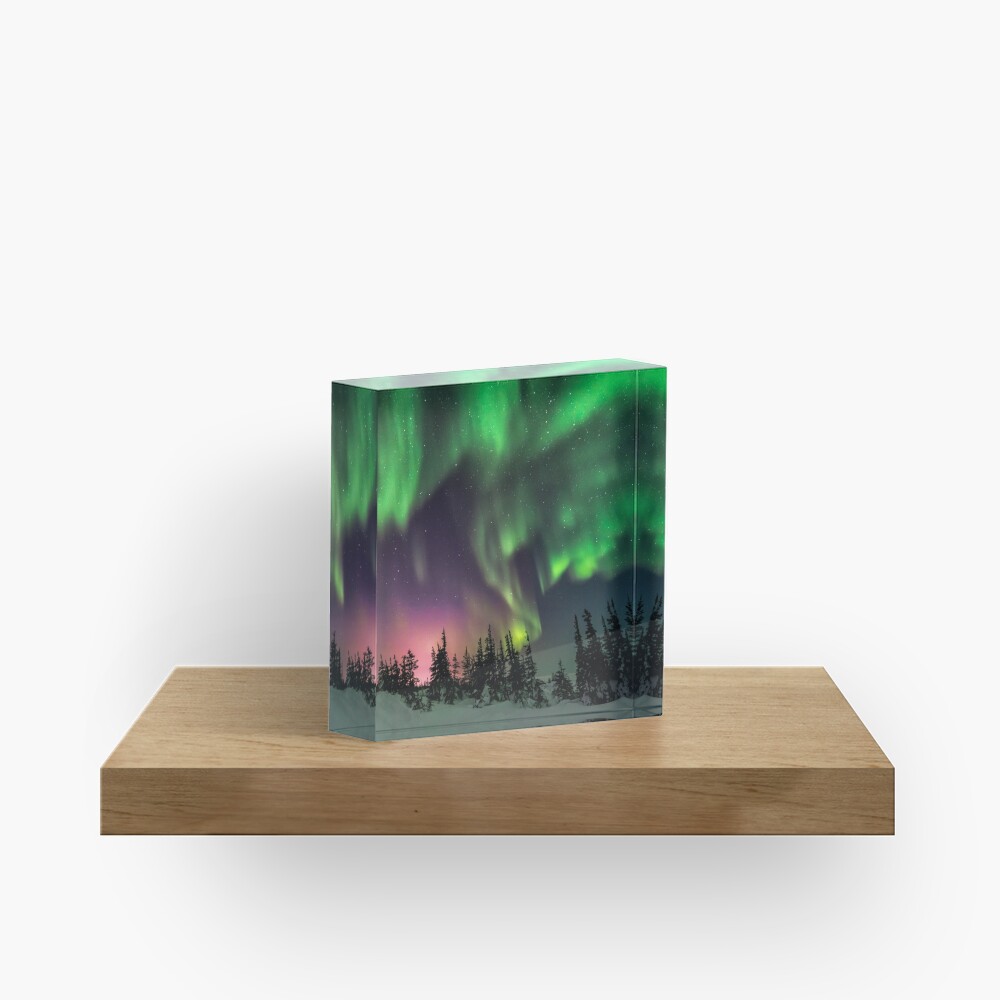 Aurora Acrylic Block