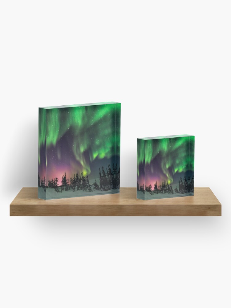 Alternate view of Aurora Acrylic Block