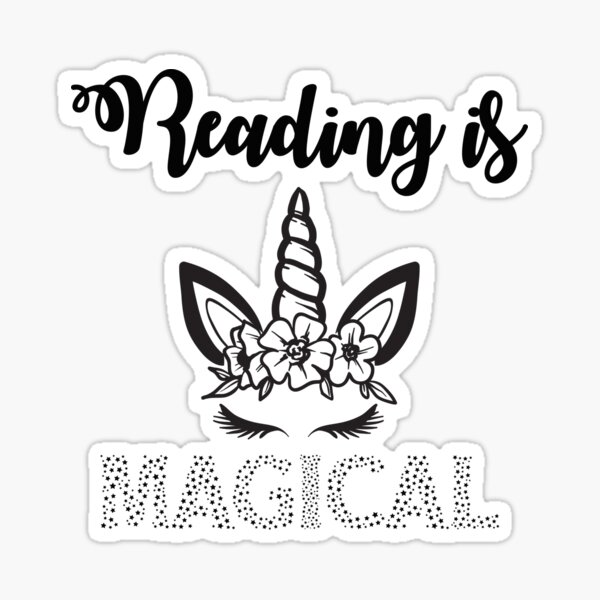 Item preview, Reading is magical designed and sold by Karenamoon.