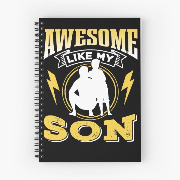 Item preview, AWESOME LIKE MY SON SAYINGS FATHER DADDY DAD FATHER DAY designed and sold by sobriowslen.