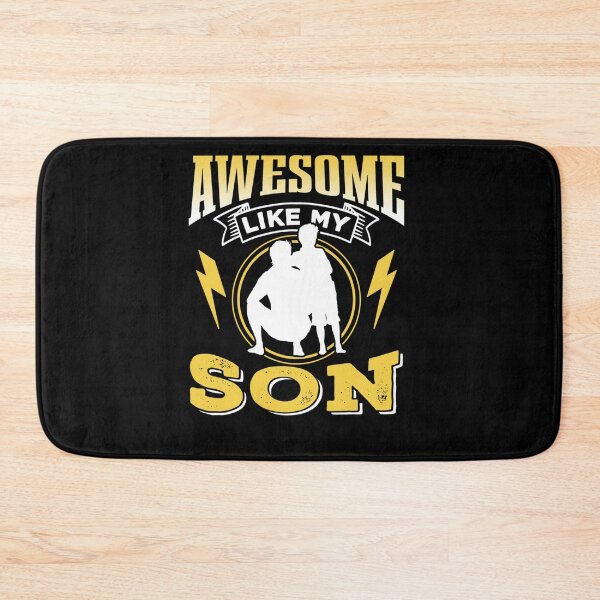 Item preview, AWESOME LIKE MY SON SAYINGS FATHER DADDY DAD FATHER DAY designed and sold by sobriowslen.