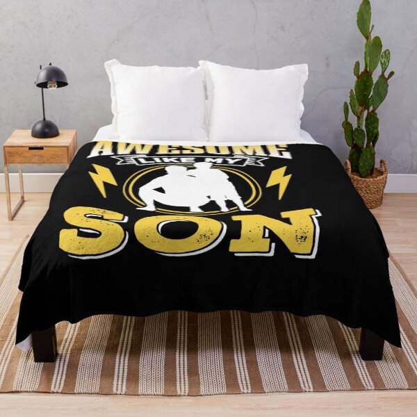Item preview, AWESOME LIKE MY SON SAYINGS FATHER DADDY DAD FATHER DAY designed and sold by sobriowslen.