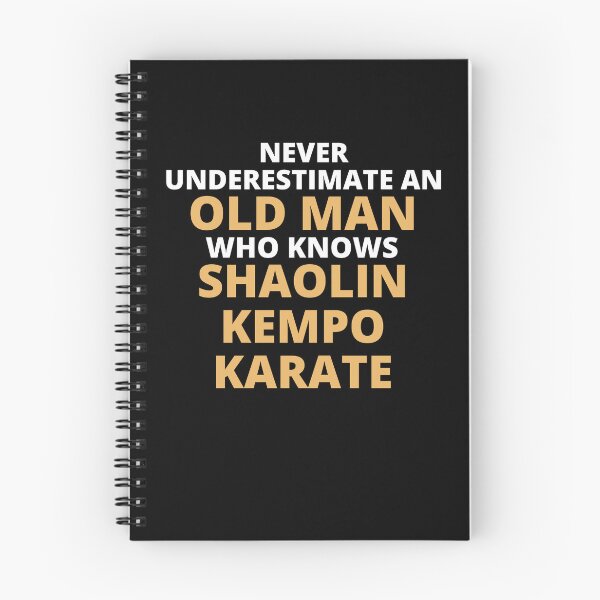 Item preview, Never Underestimate An Old Man Who Knows Shaolin Kempo Karate designed and sold by clickmostro.