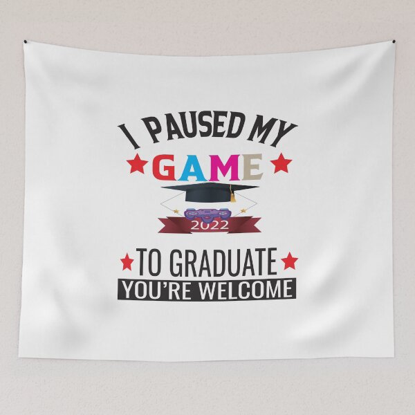 Item preview,  i paused my game to graduate 5 th grade designed and sold by karim82.