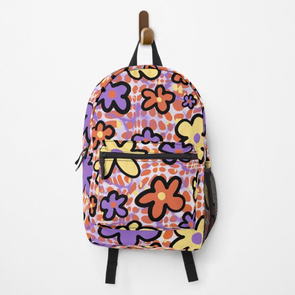 Item preview, Orange Purple Yellow Flowers designed and sold by Lois Eastlund.
