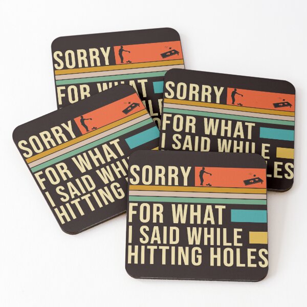 Item preview, Sorry For What I said While Hitting Holes Funny Cornhole Design, Cornhole Quote  designed and sold by Aerial Addicts.