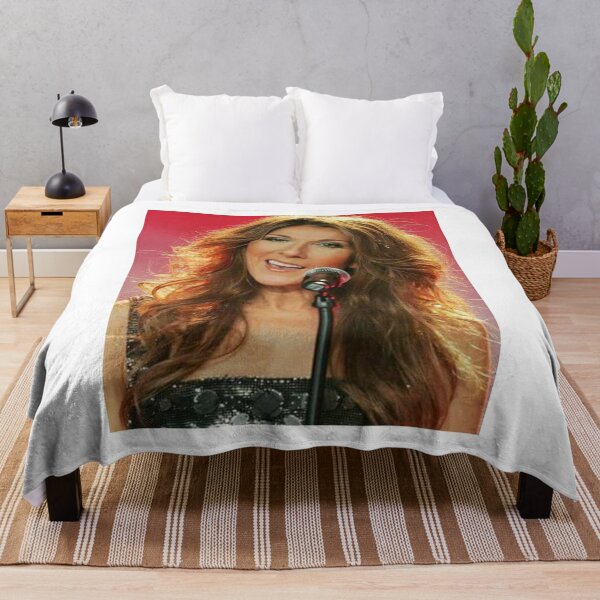 Celine Dion Throw Blanket