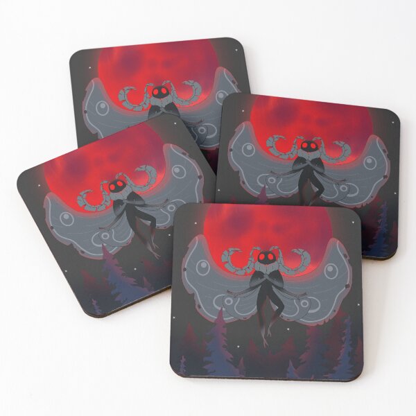 Item preview, The Mothman under the red moon designed and sold by Auras Art.