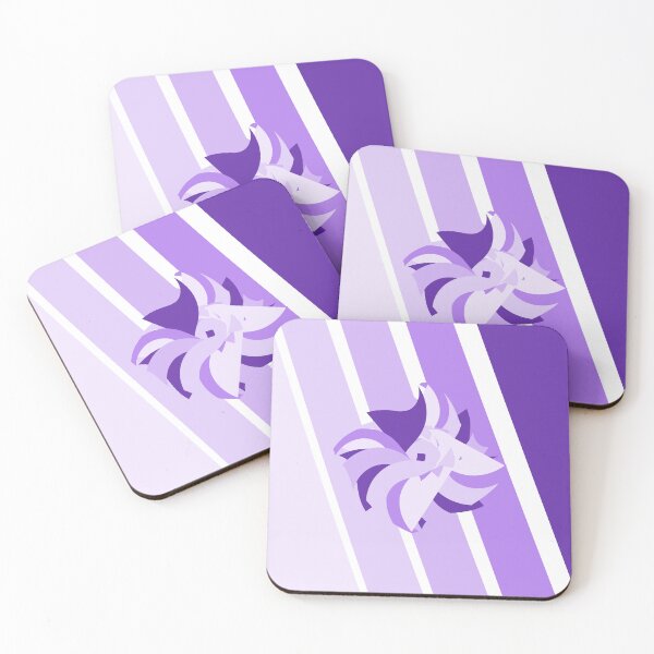 Item preview, Artistic Floral Ribbon Decoration Set - Purple designed and sold by WilliamsGFX.
