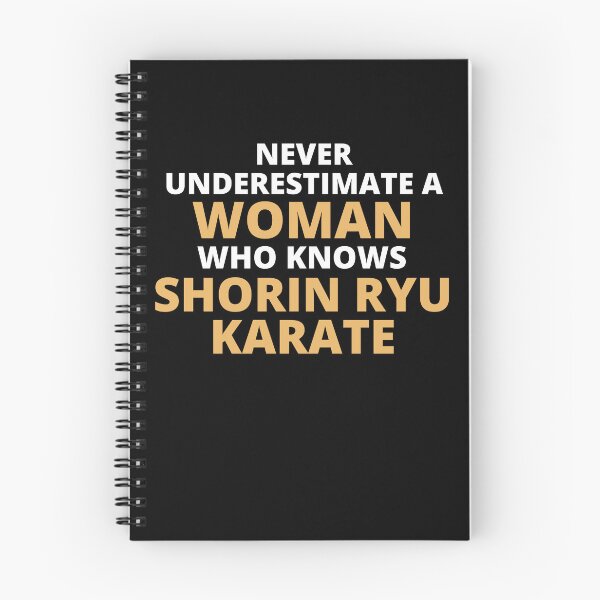 Item preview, Never Underestimate A Woman Who Knows Shorin Ryu Karate designed and sold by clickmostro.